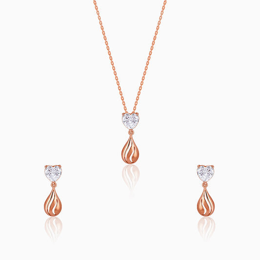Rose Gold Unsaid Love Set