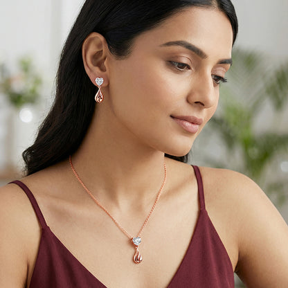 Rose Gold Unsaid Love Set