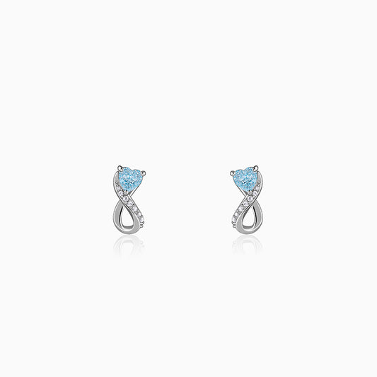 Silver Endlessly Yours Earrings