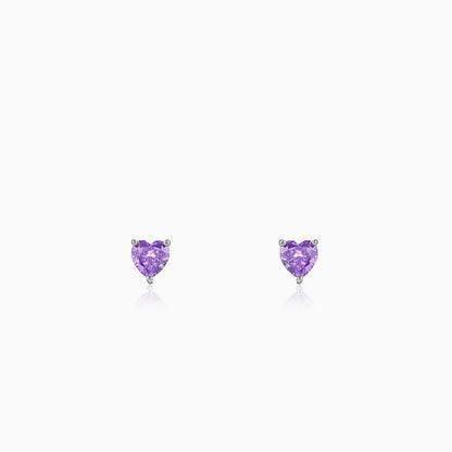 Silver Stuck on You Earrings