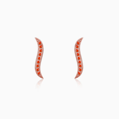 Rose Gold Cybele Earrings