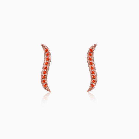 Rose Gold Cybele Earrings