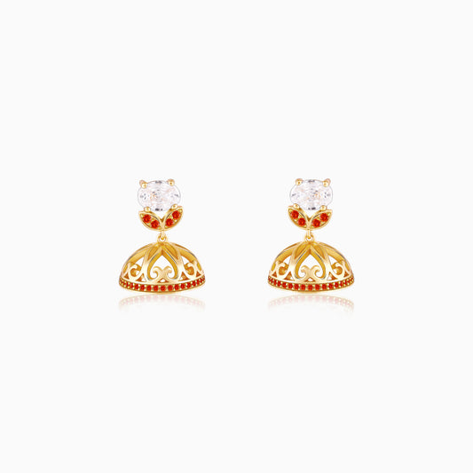 Golden Oshun Jhumki