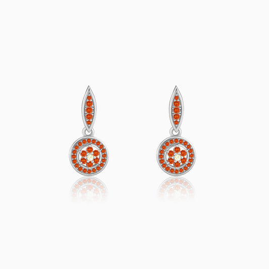 Silver Sekhmet Spark Earrings