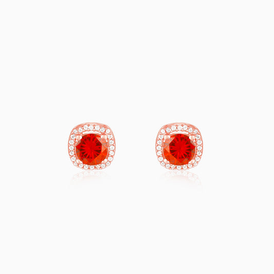 Rose Gold Pranavi Earrings