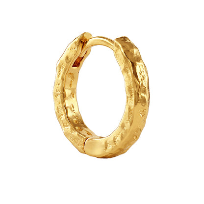 Golden Princess Hoop Earrings