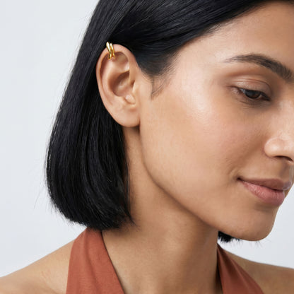Golden Alviera Ear Cuffs