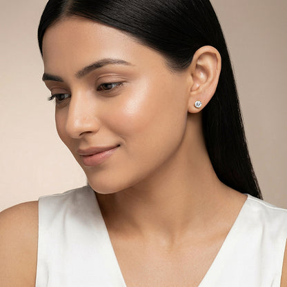 Golden Demi Pearl Ear Jacket