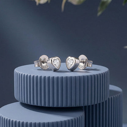 Silver Lovely You Studs