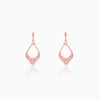 Rose Gold Princess Earrings