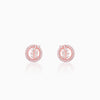 Rose Gold Lush Leaf Earrings