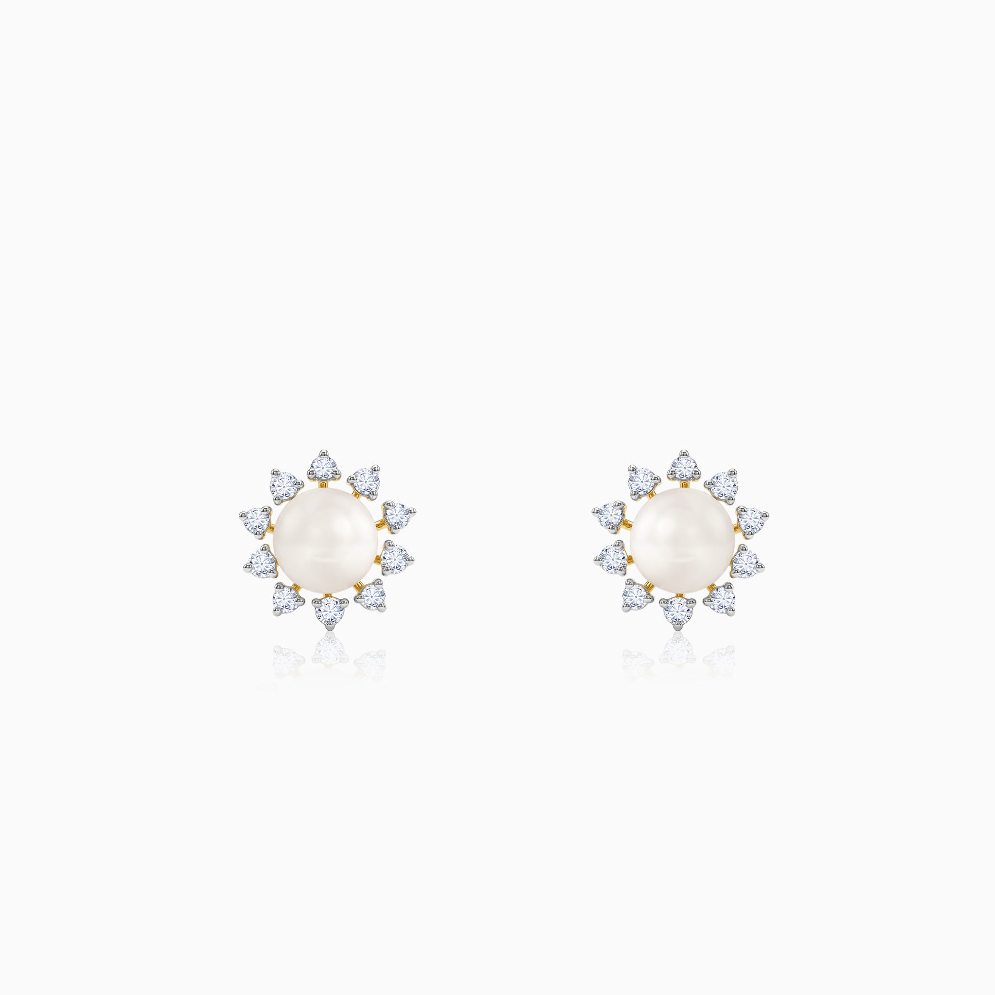 Gold Sol Spark Lab Grown Diamond Studs