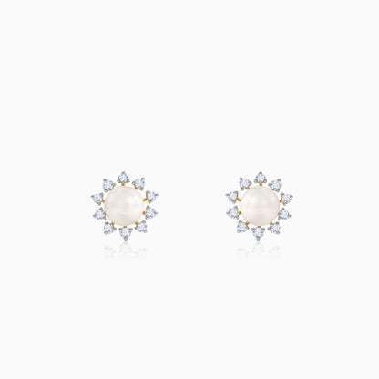 Gold Sol Spark Lab Grown Diamond Studs