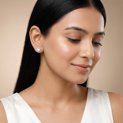 Anushka Sharma Gold Sol Spark Lab Grown Diamond Studs