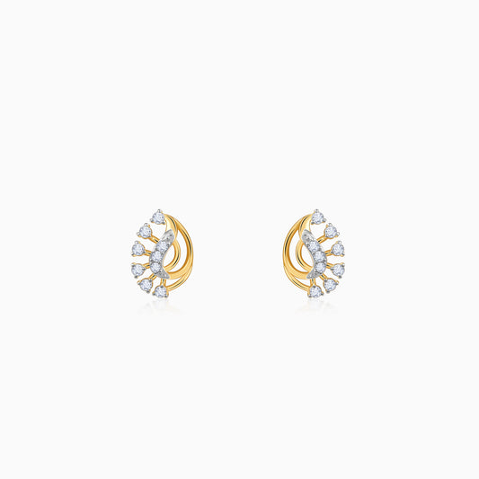 Gold Seraphina Lab Grown Diamond Studs