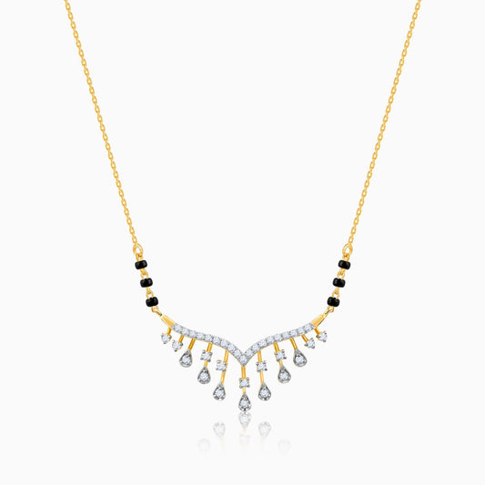 Gold Pavitra Bandhan Lab Grown Diamond Mangalsutra