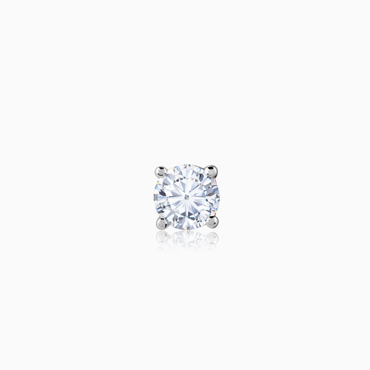 Anushka Sharma Rose Gold Minimal Lab Grown Diamond Nose Pin