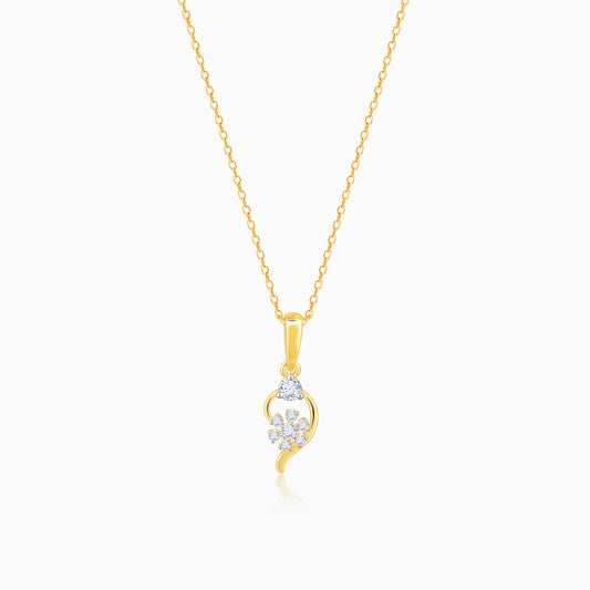Lab_grown_diamond_Gold_Flawless_Feather_Diamond_Pendant