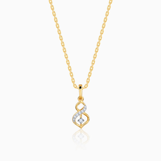Anushka Sharma Gold Eternal Lab Grown Diamond Pendant