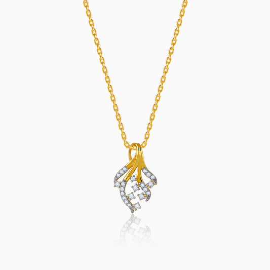 Gold Sylva Lab Grown Diamond Pendant