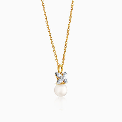 Anushka Sharma Gold Brilla Lab Grown Diamond Pendant