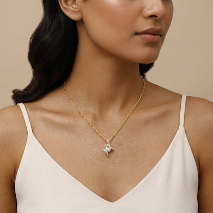 Gold Vida Shine Lab Grown Diamond Pendant