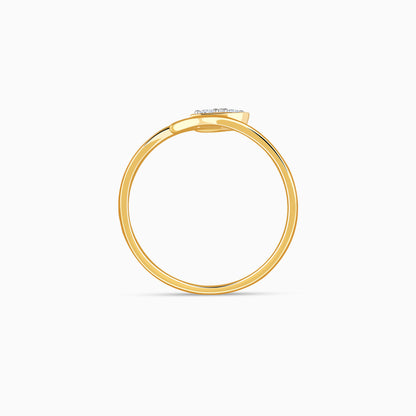 Gold HeartPop Lab Grown Diamond Ring