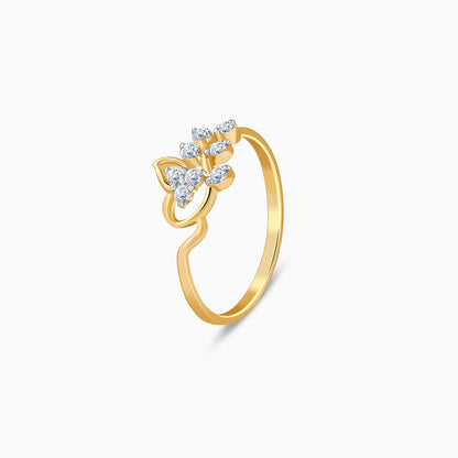 Gold Magnificent Lab Grown Diamond Ring