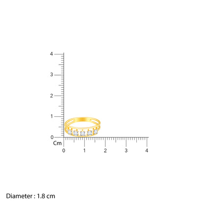 Gold Dazzling Diamond Ring
