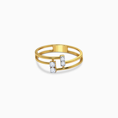 Gold Museworthy Lab Grown Diamond Ring