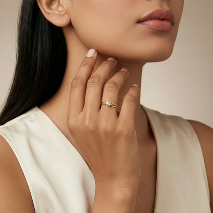 Gold Your Muse Lab Grown Diamond Ring (Size 12)