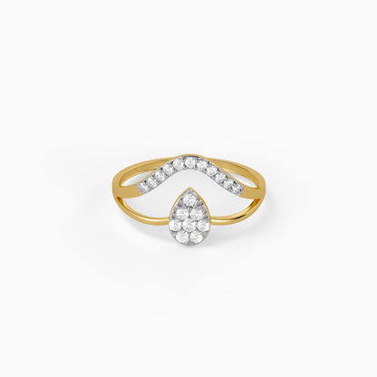 Gold Dual Path Lab Grown Diamond Ring