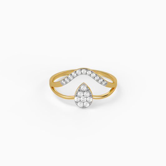 Gold Dual Path Lab Grown Diamond Ring