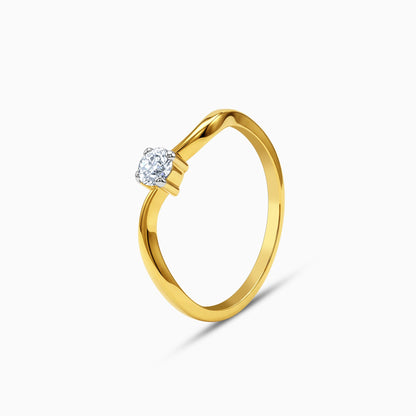 Gold Regal Lab Grown Diamond Ring (Size 12)