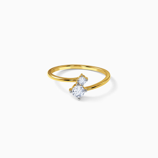 Gold Timelessly You Lab Grown Diamond Ring