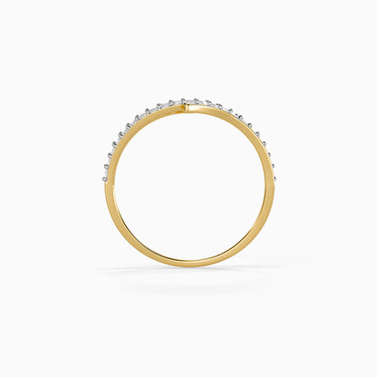 Gold Lumen Gaze Lab Grown Diamond Ring (Size 12)