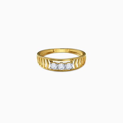 Gold Troika Lab grown Diamond Ring (Size 12)