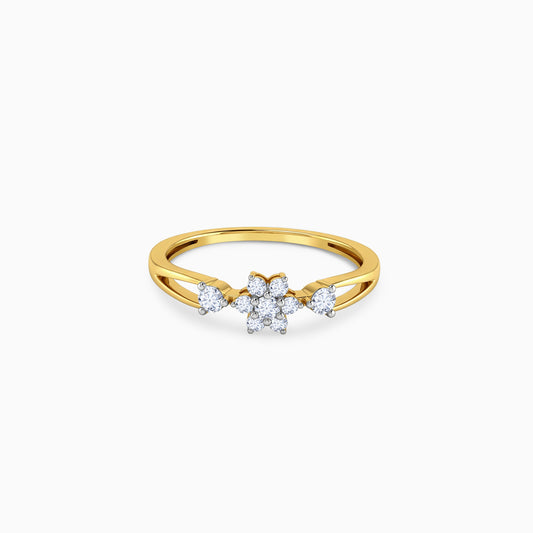 Gold Eterna Duo Lab Grown Diamond Ring (Size 12)
