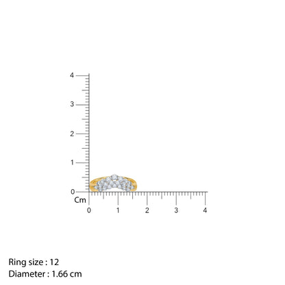 Gold & Diamond Forever Yours Vanki Ring