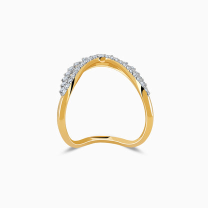 Gold Regal Vanki Lab Grown Diamond Ring