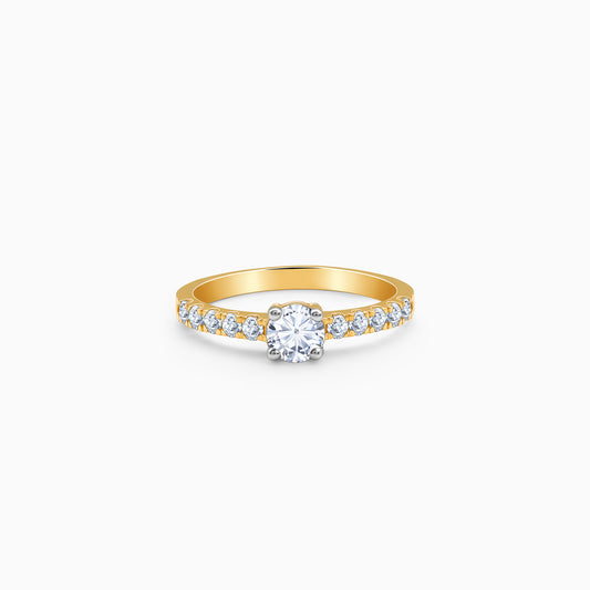 Gold Ceres Solitaire Lab Grown Diamond Ring