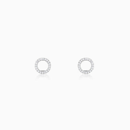 Silver Echo Stud For Men