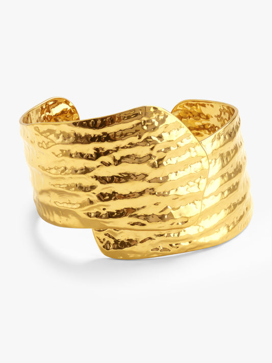 Bold Behaviour Gold Plated Bracelet