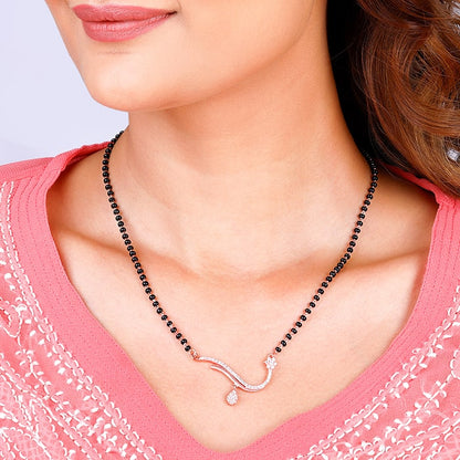 Rose Gold Eternal Tie Mangalsutra