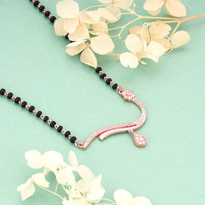 Rose Gold Eternal Tie Mangalsutra