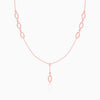 Rose Gold Regal Radiance Necklace