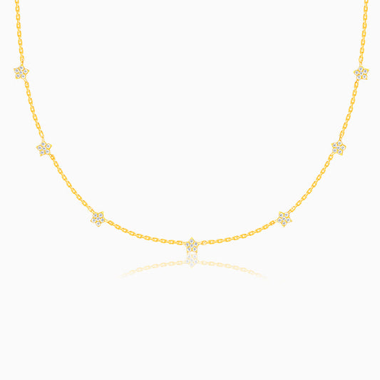 Golden Star Constellation Necklace