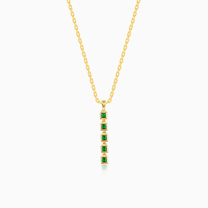 Golden Verdant Elegance Necklace