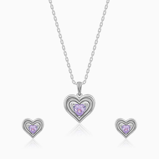 Silver Echo of Love Set