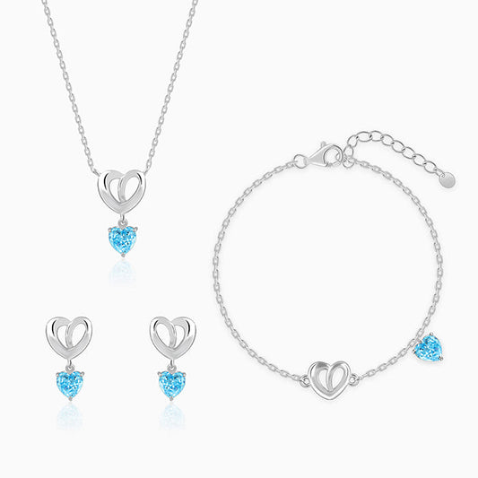 Silver Adore Love Set